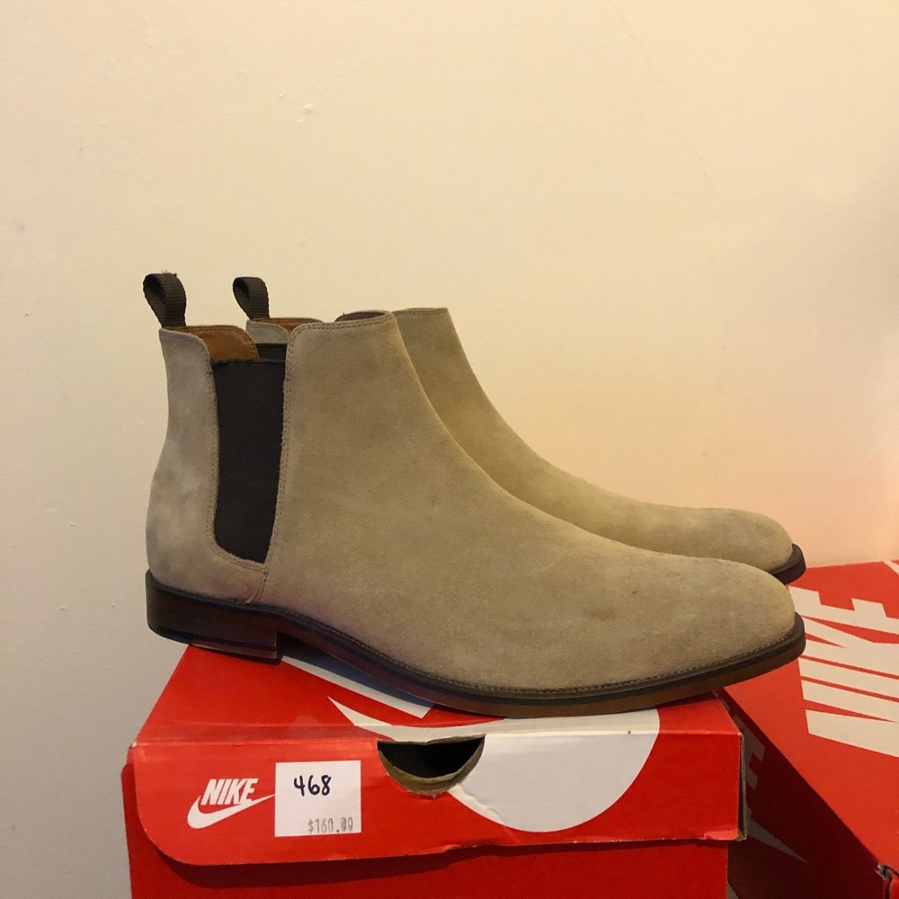 Aldo suede chelsea boots